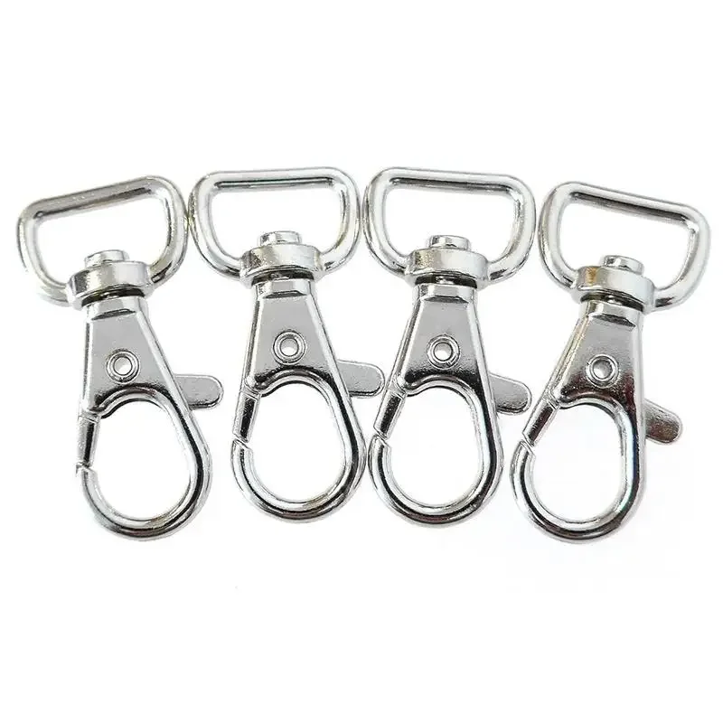 Metal Lanyard Hook Swivel Snap Lobster Clasp Clips 10 PCS