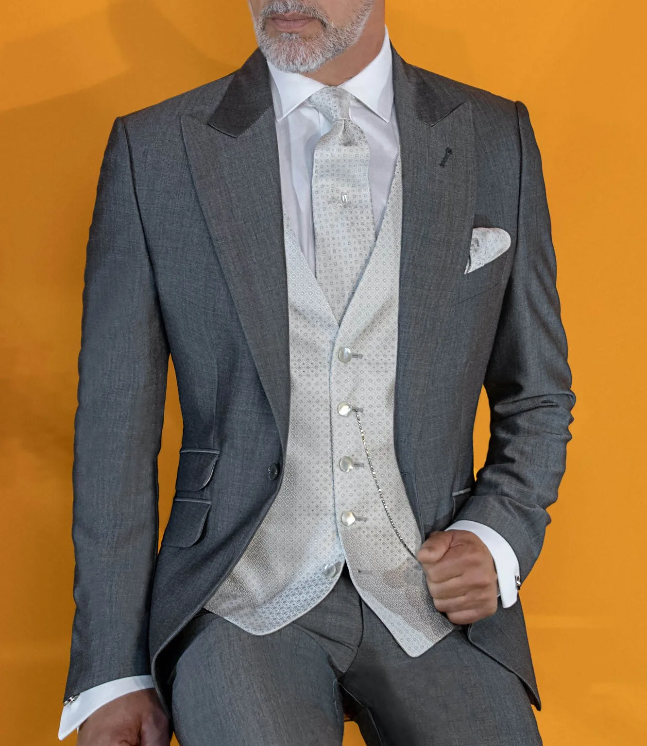 Men's Suits Blazer Sets 2-Piece Jacket+Pants