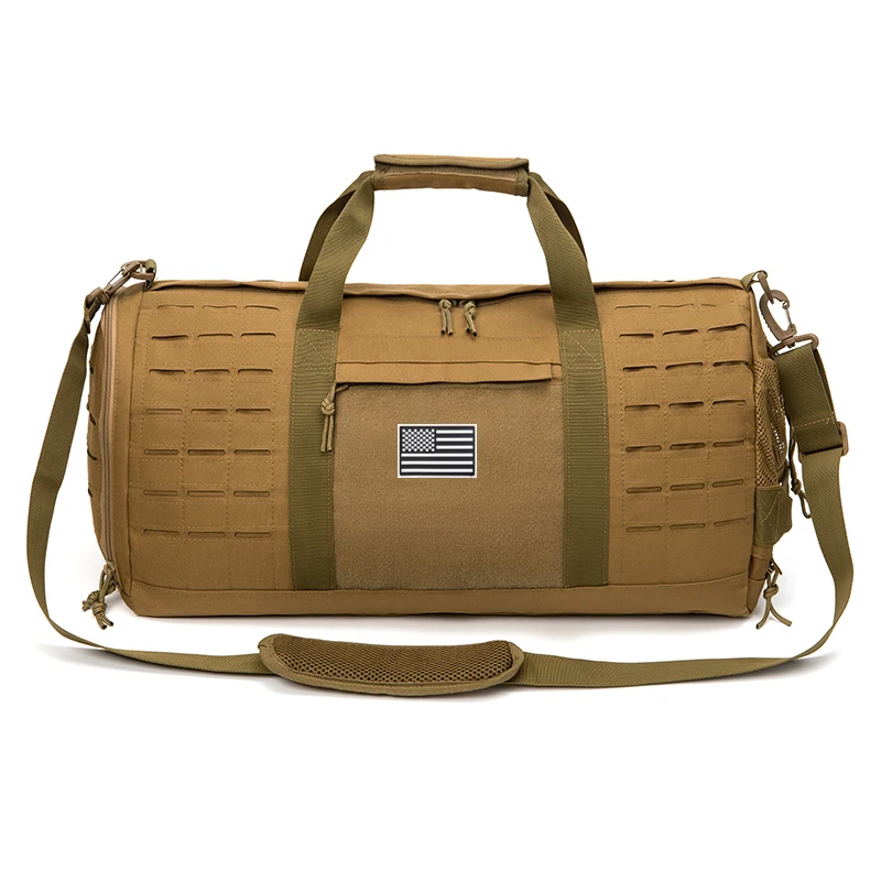 40L Tactical Gym and Travel Duffle Bag for Men - Fitness, Outdoor, and Weekend Use with Shoe Compartment