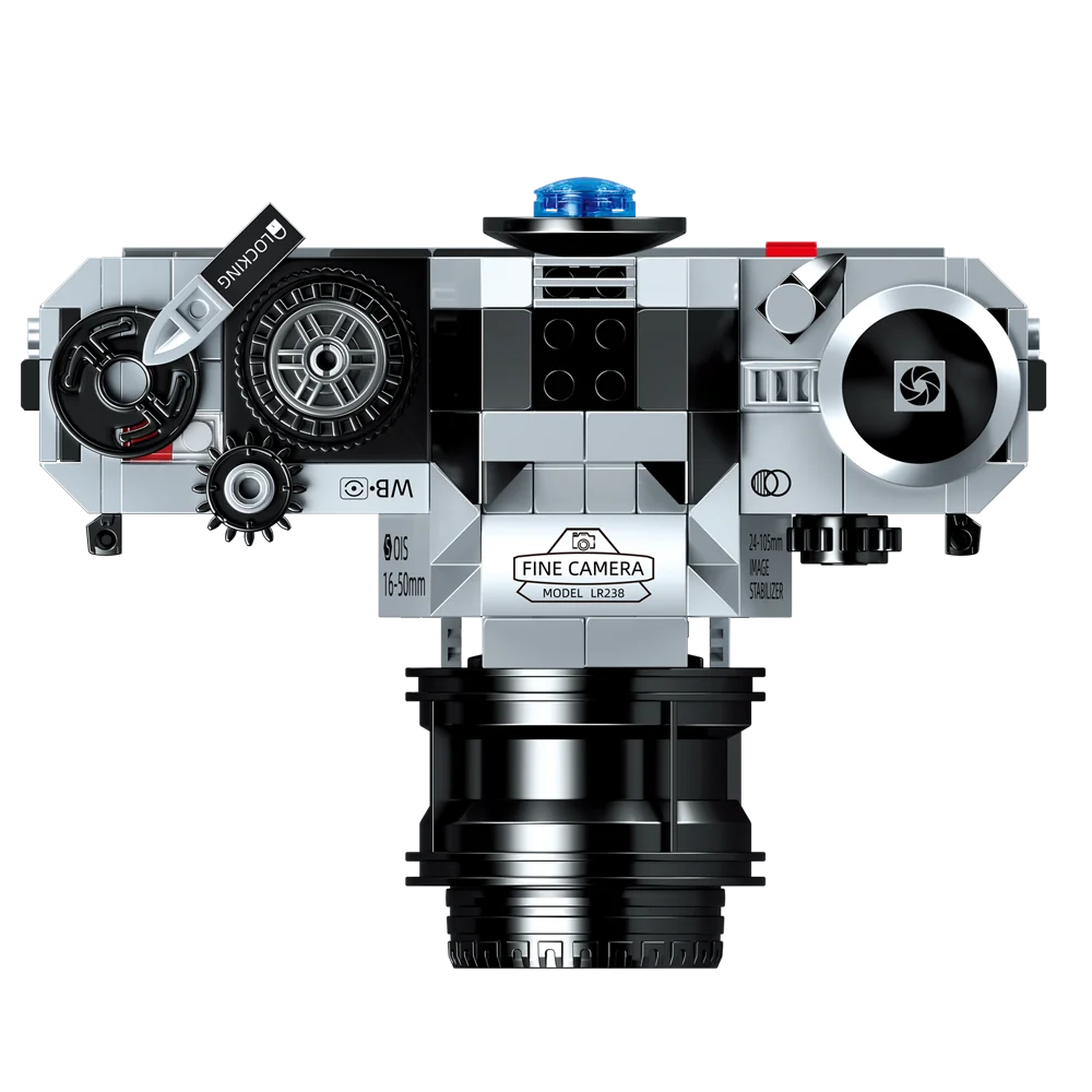 DSLR Camera Mini Building Blocks Toy Children Favorite Model Series Kit Creative Educational Gifts