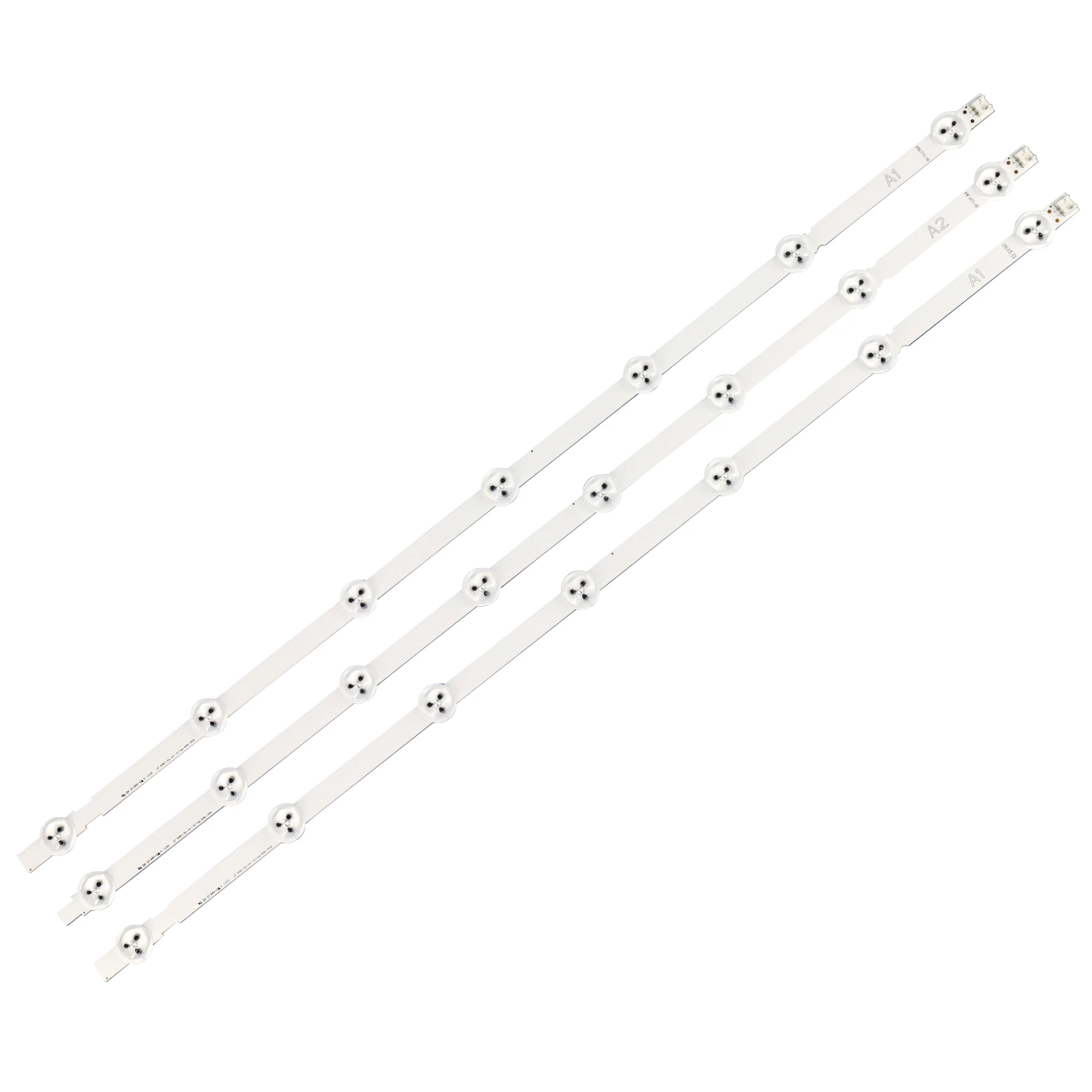 Tiras de Retroiluminação Led a1 a2 para tv lg 630 mm 6916l1440a 6916l-1439a 32ln540u-za 32la621v Lc320due-sfr1 Lc320dxe-sfr1 32ln5400