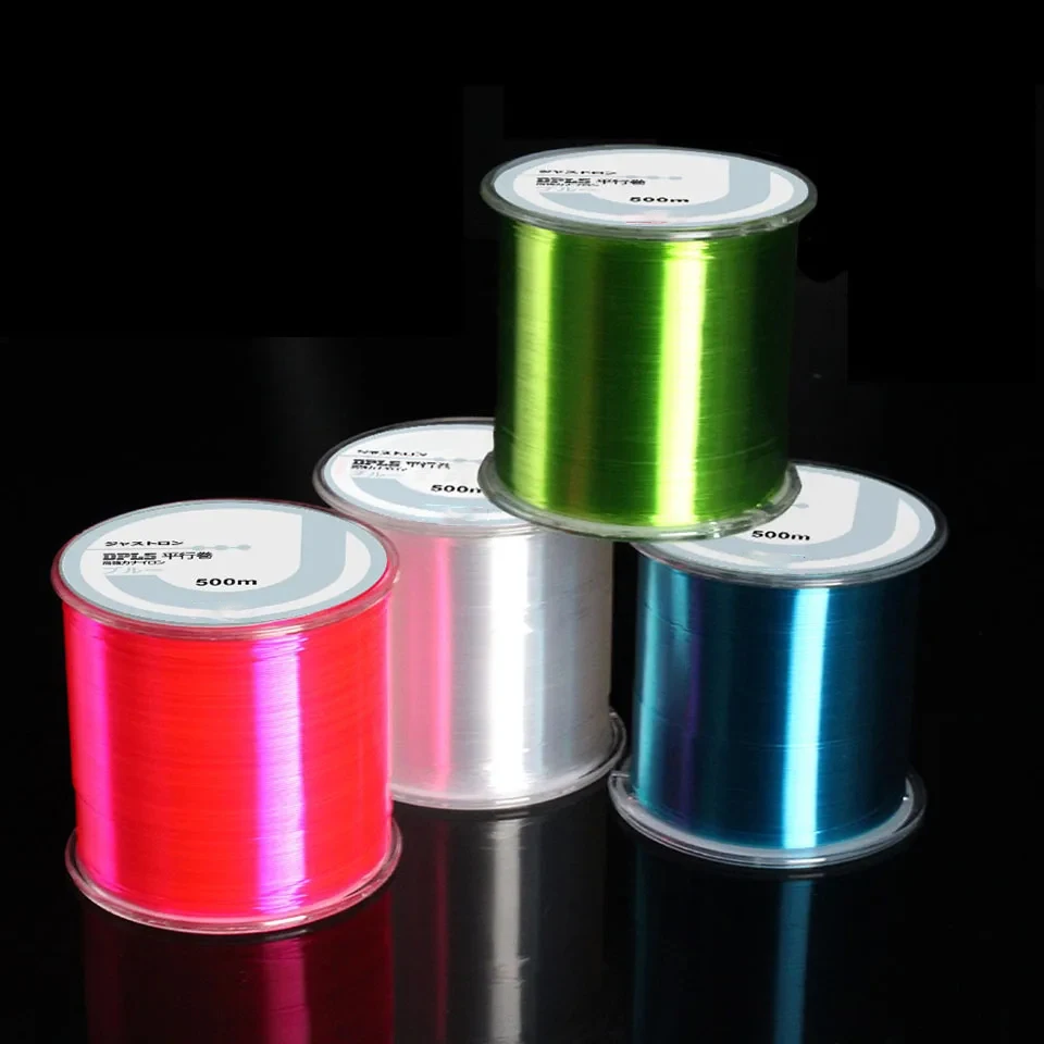 500m Super Strong Fishing Line Japan Monofilament Nylon Fishing Line 2-35LB Fishing Tackles Fishing Accessories 4