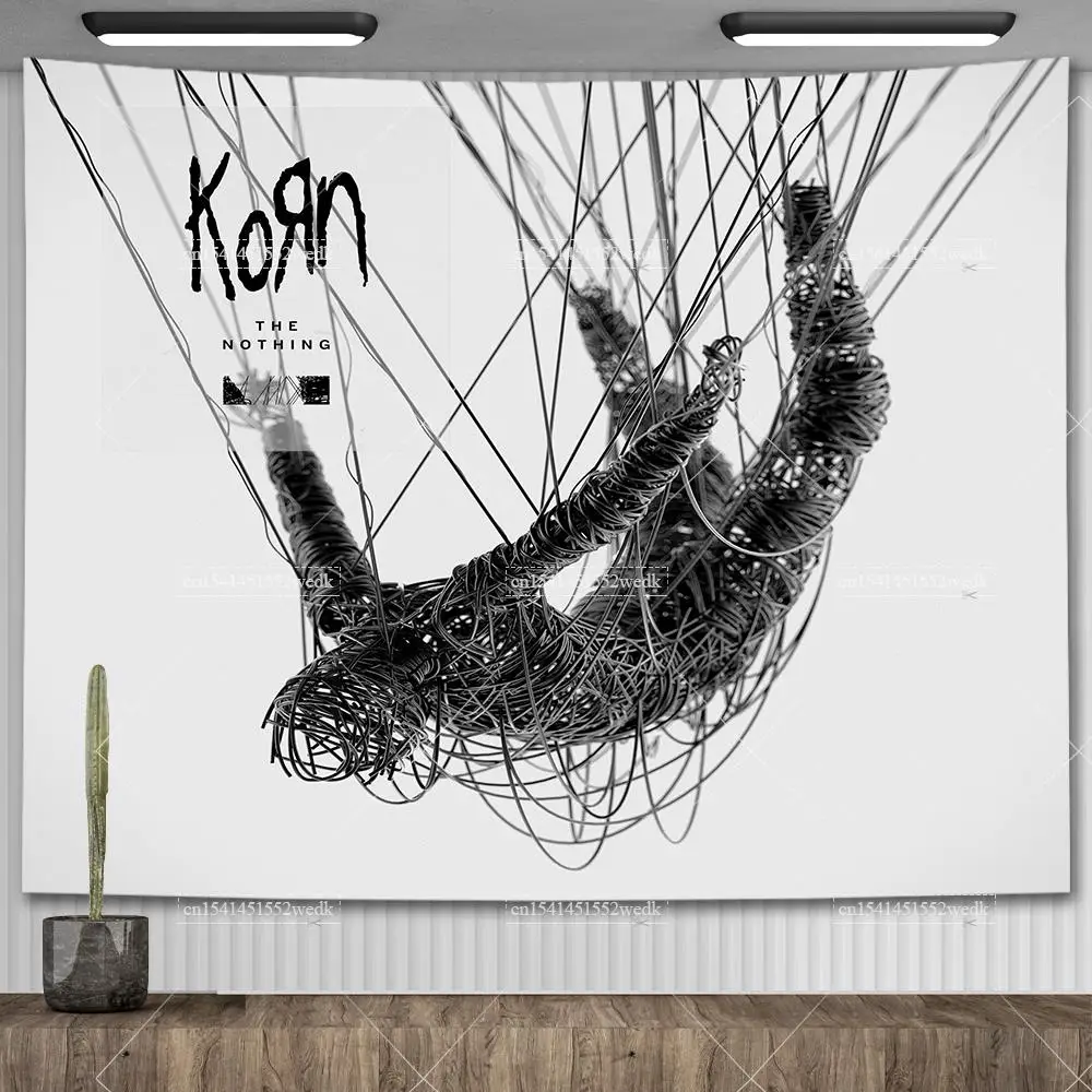 Korns Music Rock Band Tapestry for Tapestry Decorations