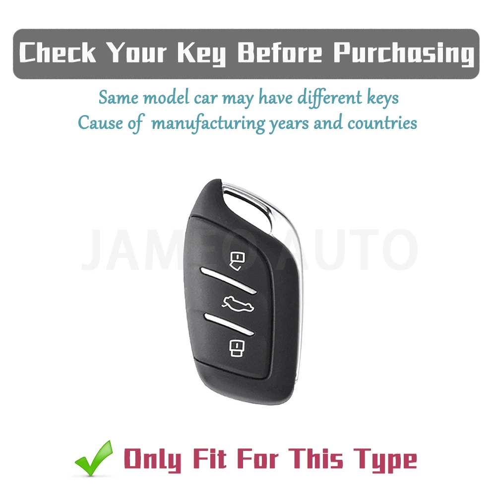 Premium Soft TPU Car Key Case Cover - Universal Car Accessories