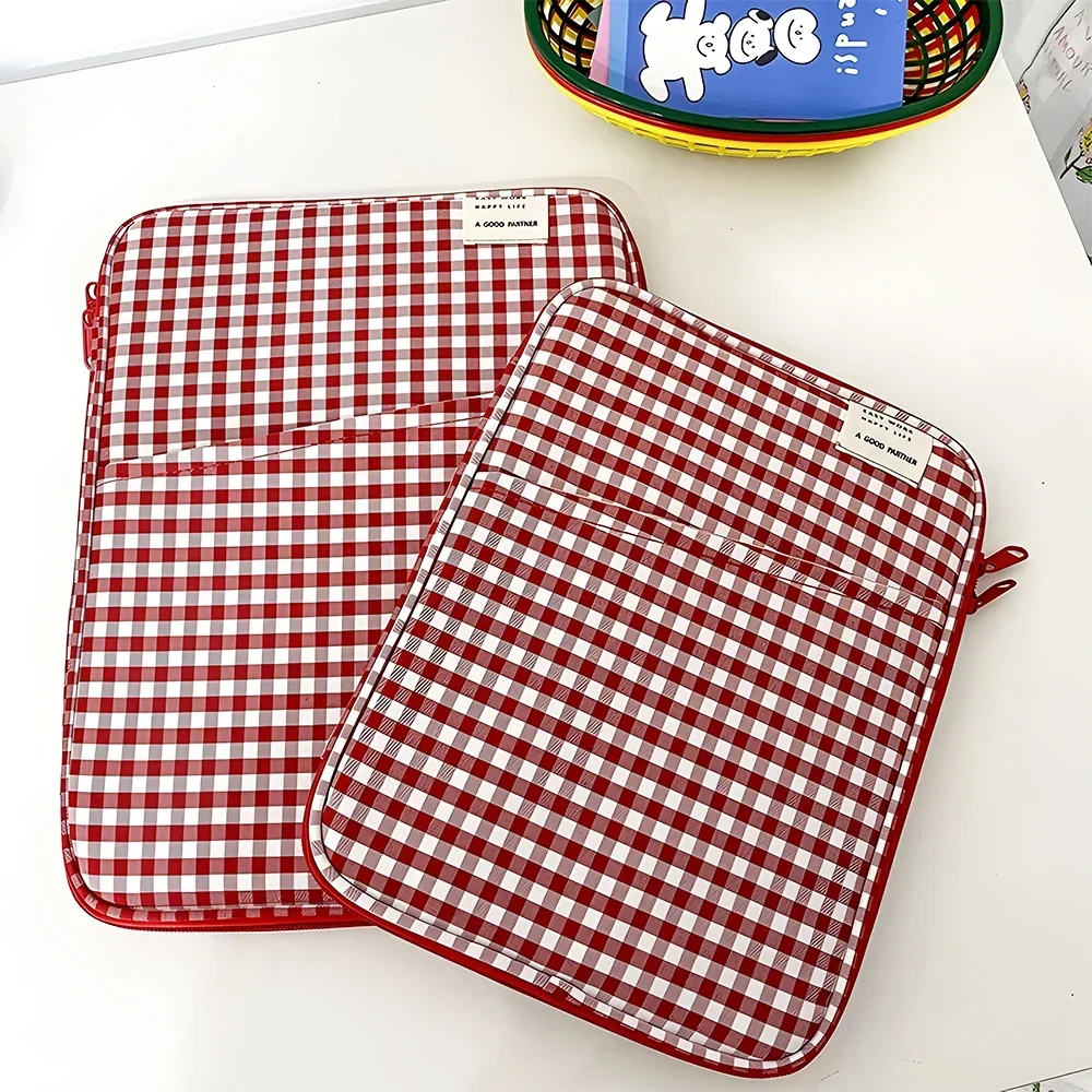 Tablet Sleeve Bag 7.9-12.9 inch Handbag Case For iPad Pro Samsung Xiaomi Sleeve Bag Cover Shockproof Pouch Multi Pockets 6