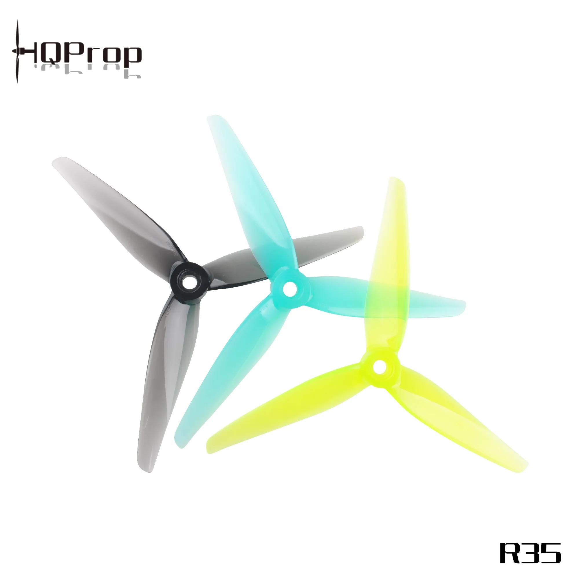 

HQPROP R35 5135 5.1X3.5X3 3-Blade PC Propeller for RC FPV Racing Freestyle 5inch Drones Replacement DIY Parts