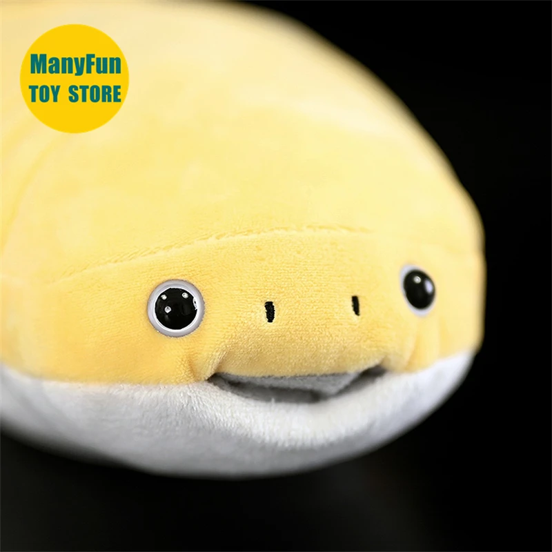 Sacabambaspis Plush Toy High Fidelity Armored Fish Plushie Ordovician Fish Peluche Lifelike Jawless fish Stuffed Animals Toys 3