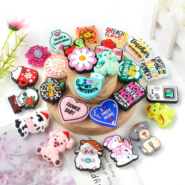 Cartoon Focal Beads, Silicone Focal Beads