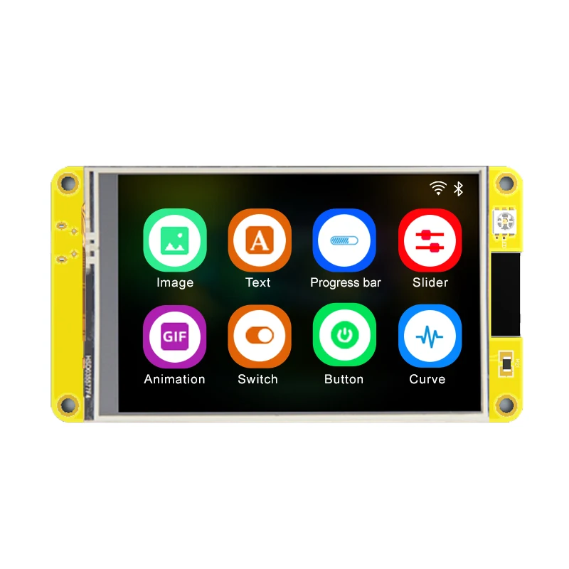 LCD TFT   ġ ESP32 Ƶ̳ LVGL     , 3.5 ġ 320*480 Ʈ ÷ ȭ, 3.5 ġ