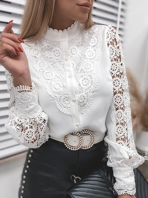 chanel lace top