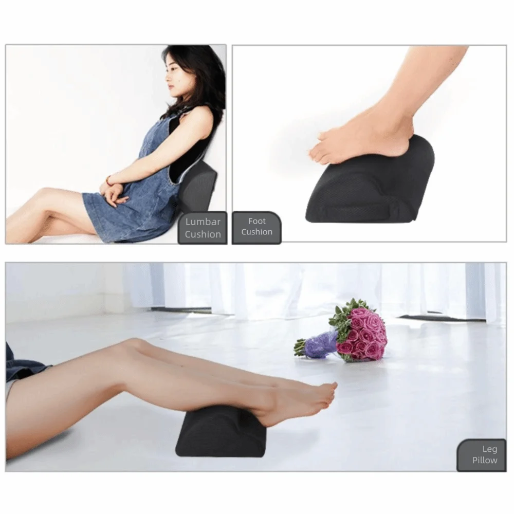 Ergonomic Sponge Foot Rest for Home Office Computer Work