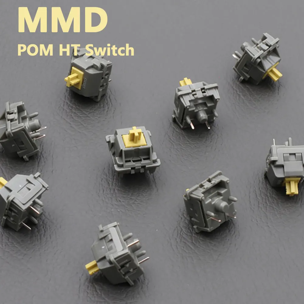MMD POM HT Switch Tactile 5pins Mechanical Keyboard Switches fit Custom