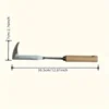 L-shaped Garden Weeding Tool Weeding Puller Manual Crack Weeder Weed Extractor Removal Agricultural Bonsai Supplies Hand Tool 5