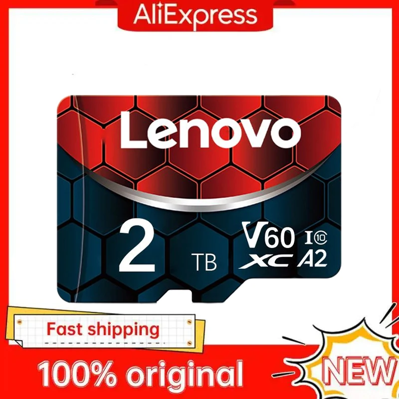Lenovo 2Tb Ad Alta Velocità Micro Tf Sd Card 512Gb Schede Di Memoria 128Gb 256Gb Sd/Tf Flash Memory Card 256 128Gb 64Gb Sd Flash Memorycard