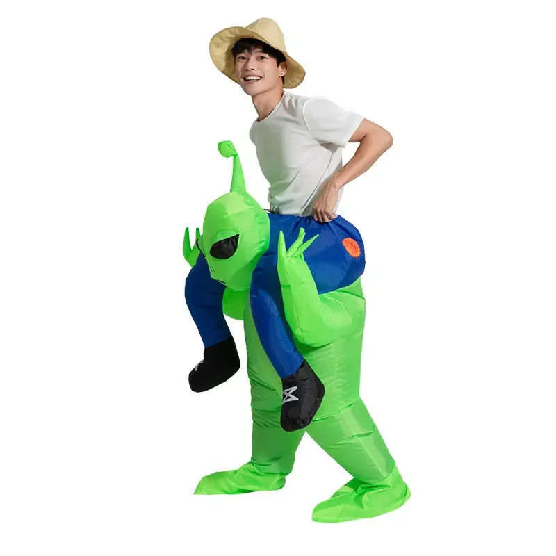 Adult Kids Alien Inflatable Costume halloween costumes Fun Party Halloween Costume for man Women Cosplay
