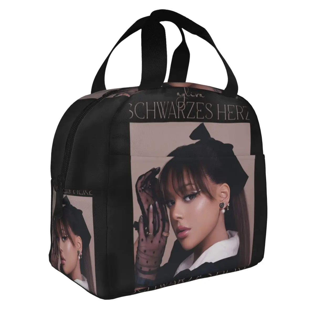 Custom Music Singer Ayliva Insulated Lunch Bag for Women Waterproof Cooler Thermal Lunch Box Office Picnic Travel 2