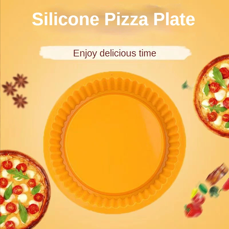 

Layer Cake Pan,Rainbow Silicone Round Cake Mold Non-Stick Baking Tins for Pie Cake Vegetable Pancakes Taco Shells Pizza Omelet