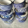 12 Rolls Per Set Blue & White Washi Tape Pretty Chinoiserie Designs Decorative Tape for Journaling, Scrapbooking 1