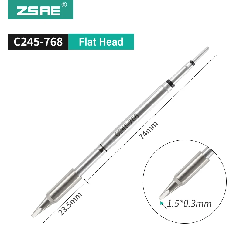 Panne De Rechange Pour Fer à Souder Antex – 2,3 Mm Nickelée Pour Soudures Sans Plomb