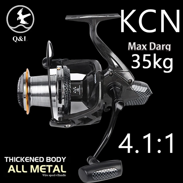 DIWA KCN carp fishing daiwa reel carp fishing 12+1BB daiwa Fishing Reels  40kg Max Drag 8000-14000 Spinning Fishing Reel - AliExpress