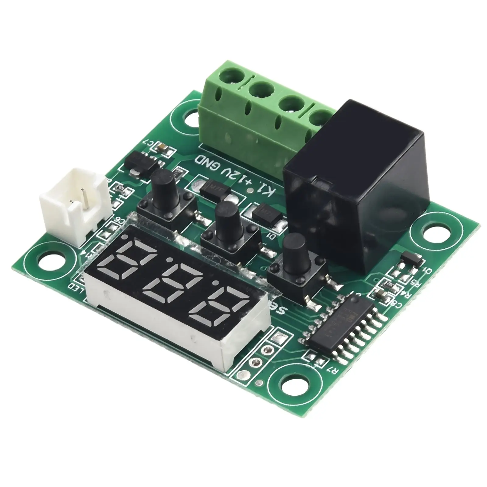

Digital Thermostat Temperature Waterproof Sensor -50 To 110° 20A Relay Attract Current ≤ 65mA Digital Thermostat
