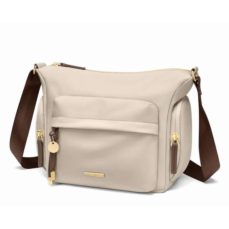 GOLF Women's Waterproof Oxford Crossbody Bag Casual Multifunctional Shoulder Messenger Handbag Fashionable Sling Bag