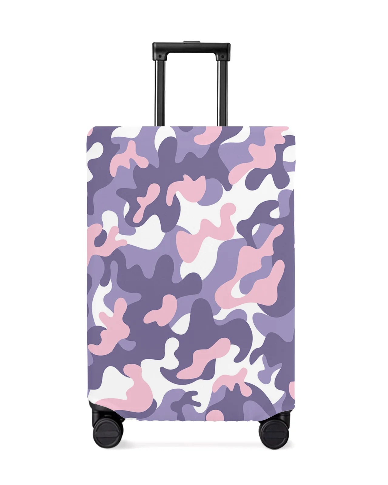 purple-camouflage-abstract-travel-luggage-cover-elastic-baggage-cover-for-18-32-inch-suitcase-case-dust-cover-travel-accessories