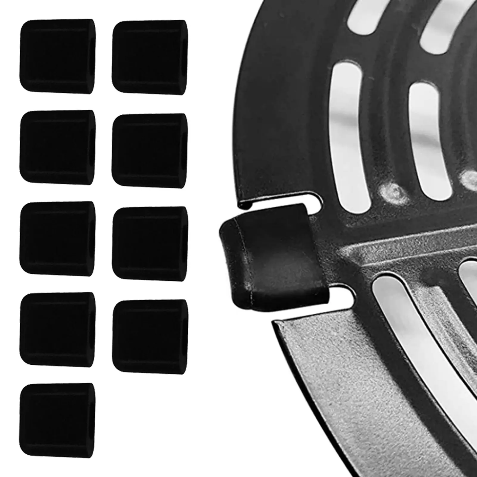 Air Fryer Rubber Bumpers Silicone 10 PCS Air Fryer Rubber Bumpers Anti