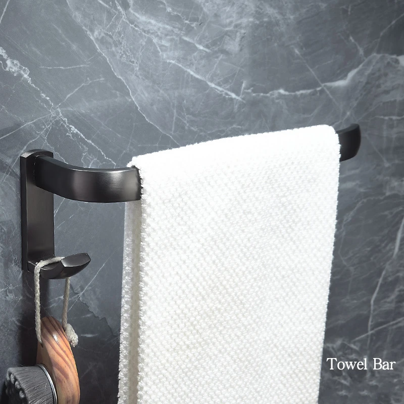 Towel rack with hook