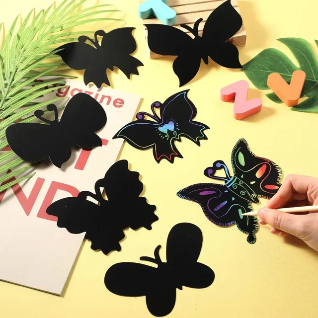 Magic Scratch Art Butterfly 4