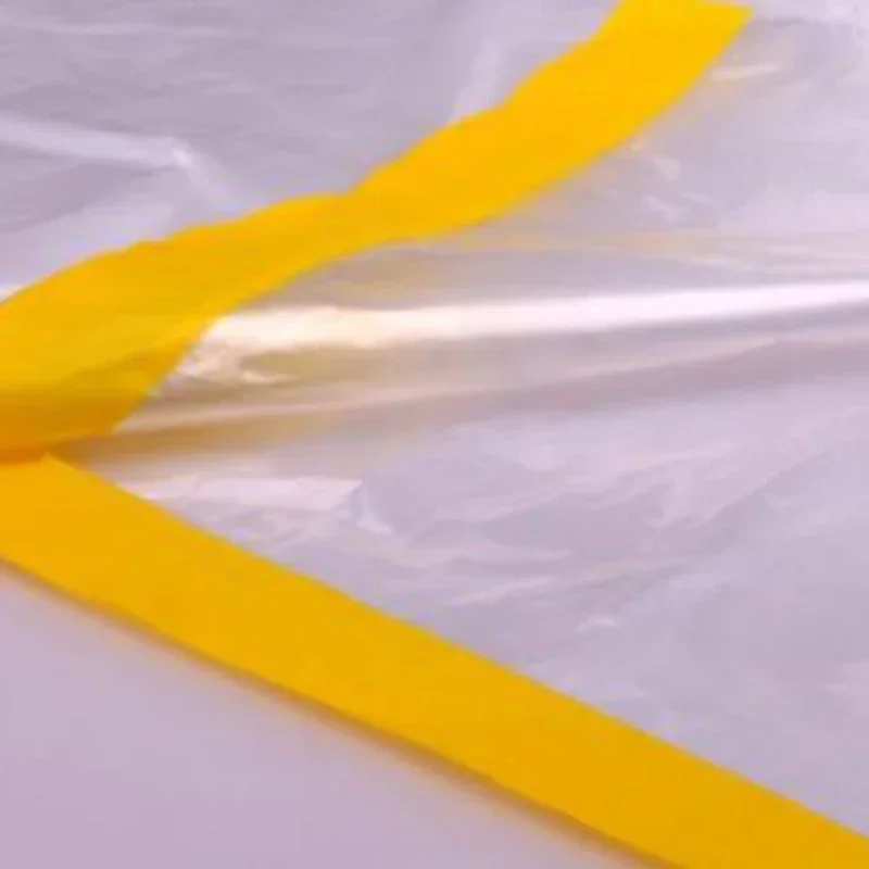 Large Protective Sheet Sheet Cover Outdoor Waterproof Clear 2.75*3.65m Transparent Polythylene Dust Protection Plastic Hot