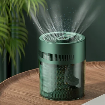 2L Fog Free Large Capacity Humidifier Cold Evaporation Molecule Design USB Charging desktop large capacity humidifier 1