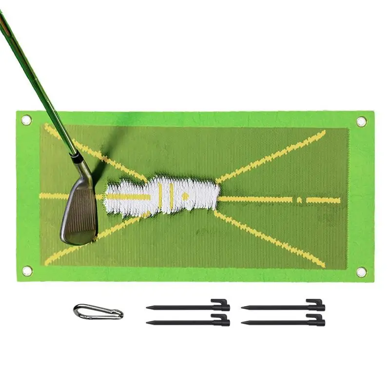 

Golf Swing Mat Golf Swing Trainer For Swing Detection Batting Portable Ball Games For Giving The Real Feeling Of Hitting Driving