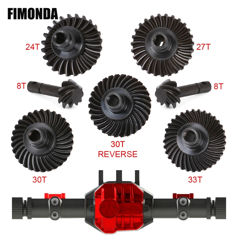 Axial Capra Overdrive Portal Gears Axial Scx10 Ii Axles Parts Gear 24/8t 27/8t Aliexpress