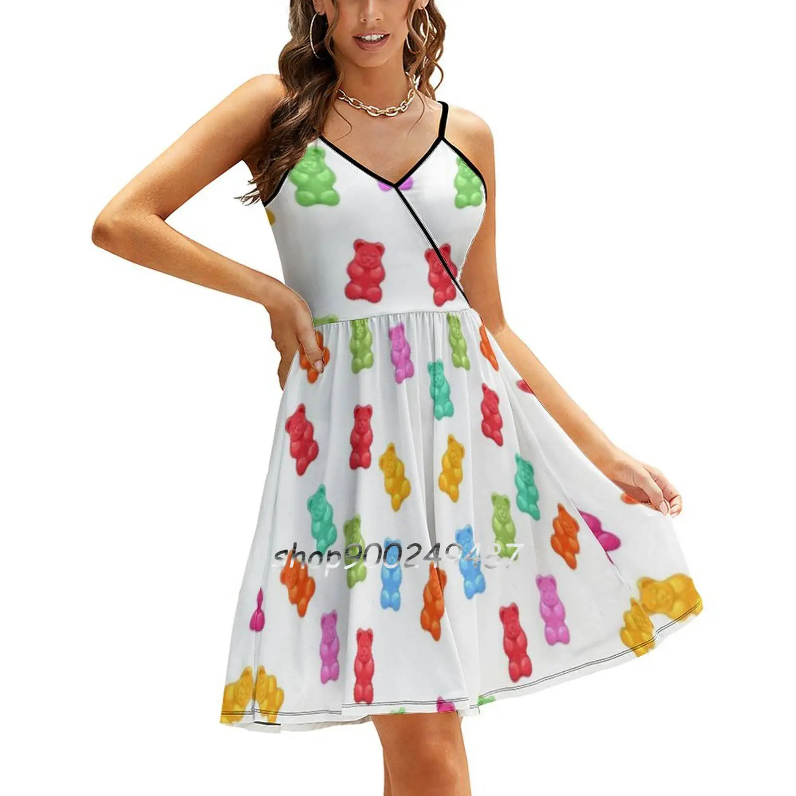 Gummy Bear Twirly Dress with Cartwheel Short
