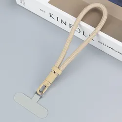 Adjustable Anti - Drop Phone Wrist Strap - Lightweight & Portable Hand Lanyard (Beige)