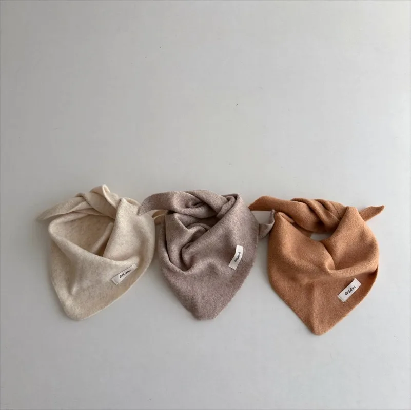 Baby Scarf Wool Scarf Baby Wool Triangle Scarf Autumn Winter