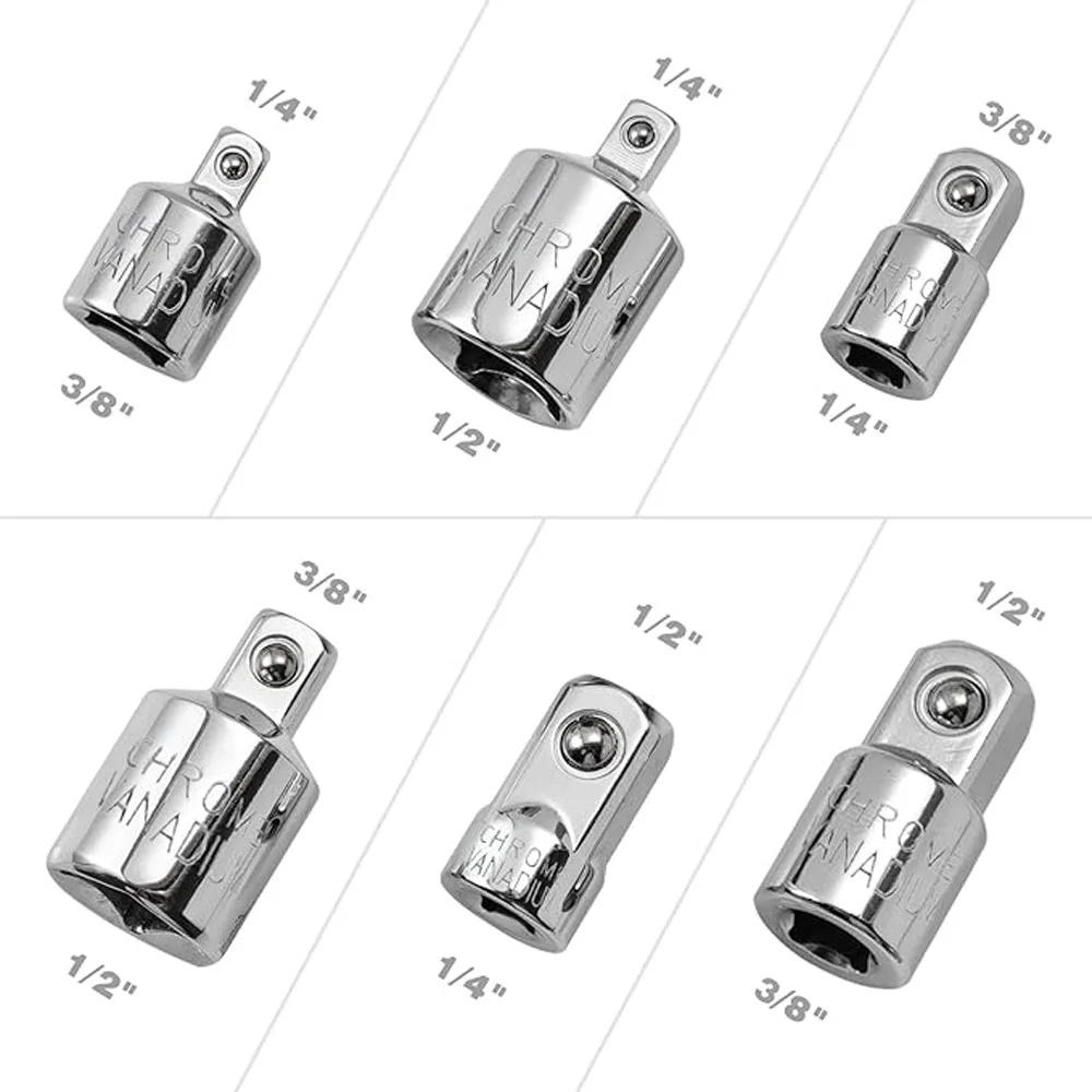 6 PCS Socket Adapter 6