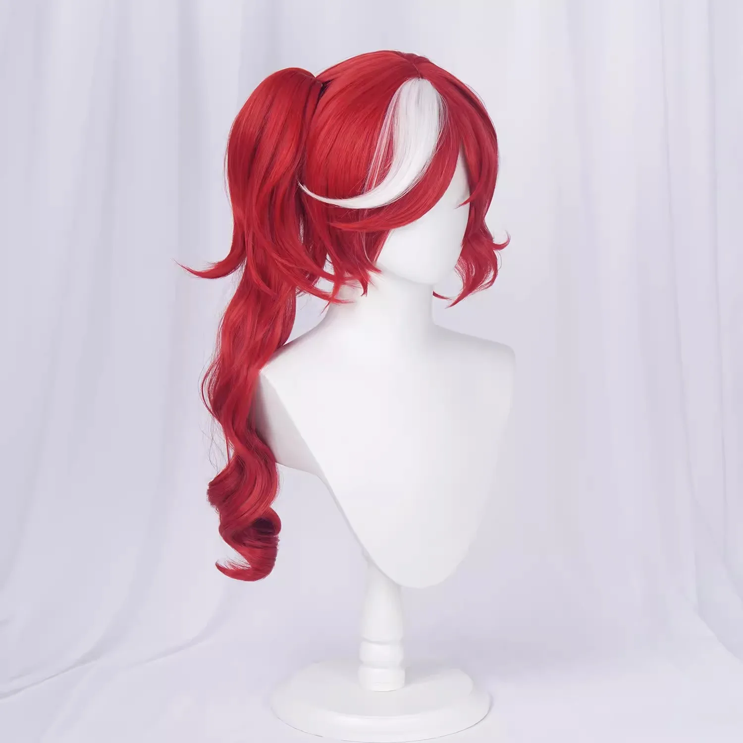 Game Identity V Priestess Cosplay Perücke Rosa Rote Hexe Kostüm Set Halloween 1