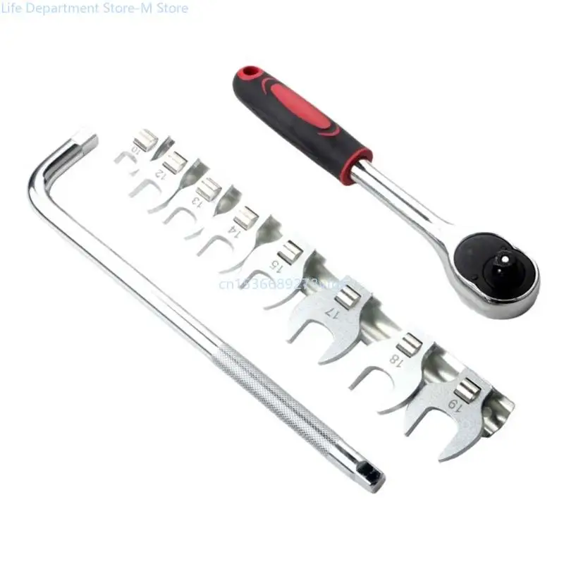 

Ratchet Wrench Set Extension Bar for Auto Motorcycle Repairing and Household