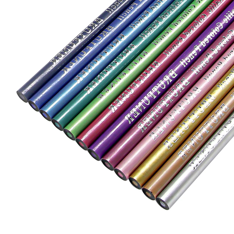 12-color Half-Sized Colored Pencil Set @ Raw Materials Art Supplies