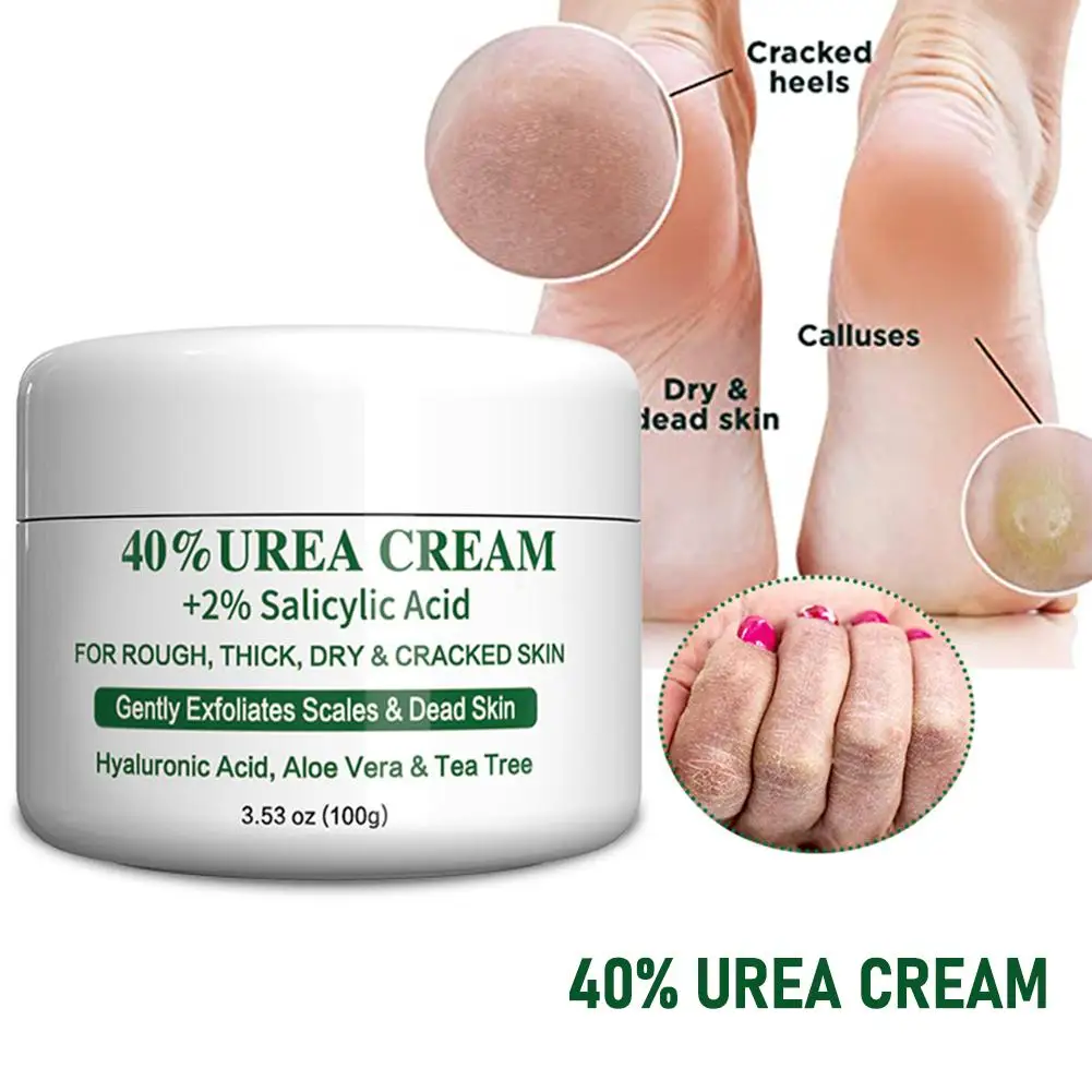 

40%/42% Urea Cream Anti Cracked Exfoliating Remove Care Dead Moisturizing Repair Nourishing Skin 100g Hand Skin Feet O6B5