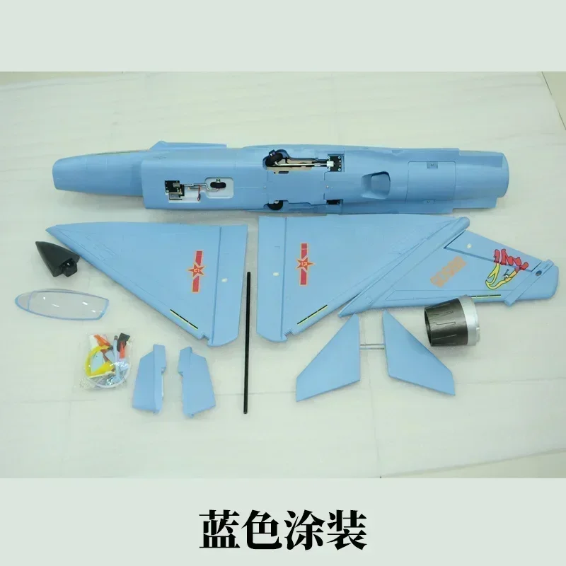 Assembly Of 70/80mm Ducted J-10 Fixed Wing Model Electric Remote-controlled Fighter Jet Resembling A Real Super Large Aircraft 2