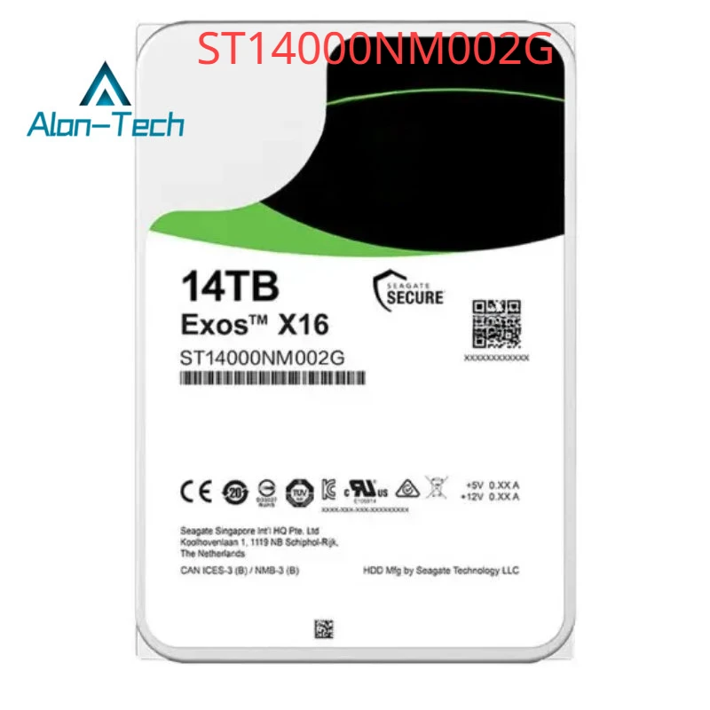 For-Sea-gate-ST14000NM002G-14TB-Original-New-Exos-X16-7200RPM-SAS ...