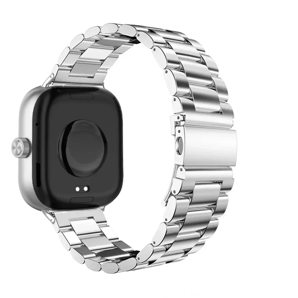 Stainless Steel Smartwatch Band - Elegant Link Bracelet Strap