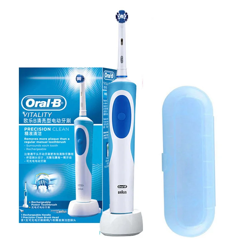 

Электрическая зубная щетка Oral B D12 Vitality с дорожной коробкой