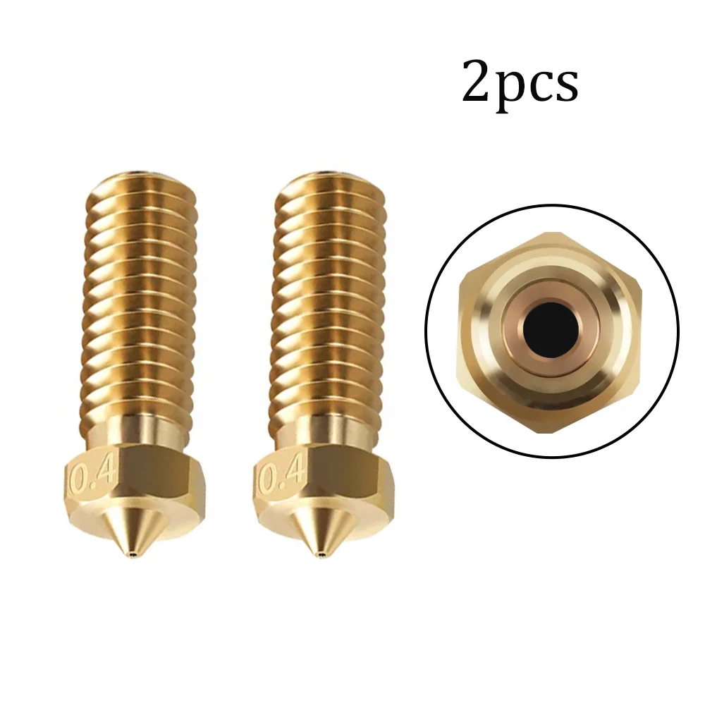 Boquilla de acero endurecido CHT Volcano para impresora 3D, boquillas de alto flujo de 550° y alta calidad para Artillery Sidewinder X1 X2 Vyper Hotend