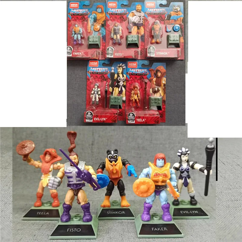 5.2Cm Cosmic Giant Seaman Season 5 Minifigure Action Figure Collection Figure Evil-Lyn Faker Fisto Stinkor Teela