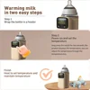 Rechargeable Portable Bottle Warmer with Fast Charging Cordless Milk Warmer with Temperature Control for Traveling Camping Home 5