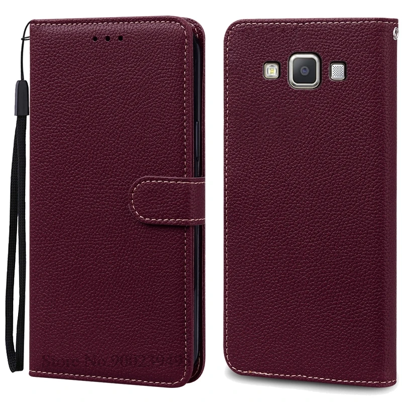 Leather Wallet Flip Case - Elegant Protective Phone Cover